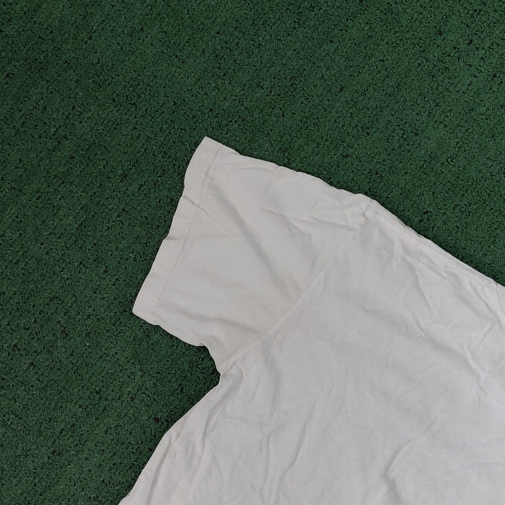 VINTAGE Princess Cruises Panama Canal Cruising Colorful Bird Y2K White T Shirt S - Picture 8 of 9